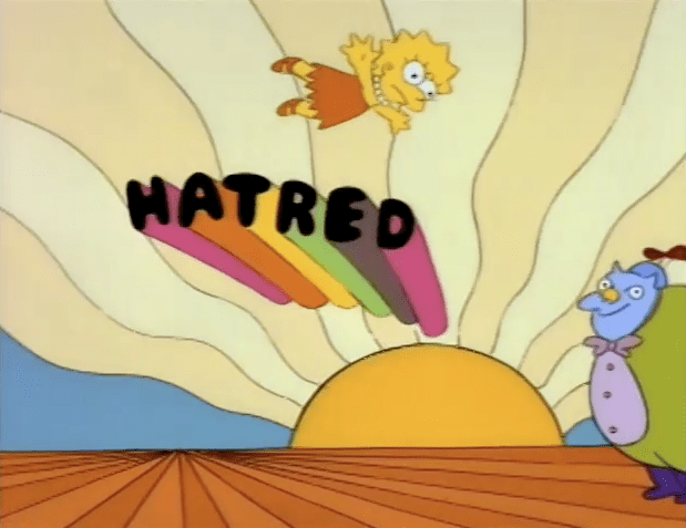 Rainbow hatred Rainbow hatred