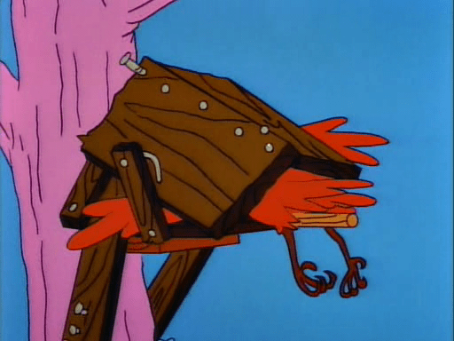 Homer's Birdfeeder