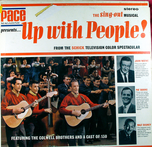 John Wayne, Pat Boone and Walt Disney, that's all you really need to know.
