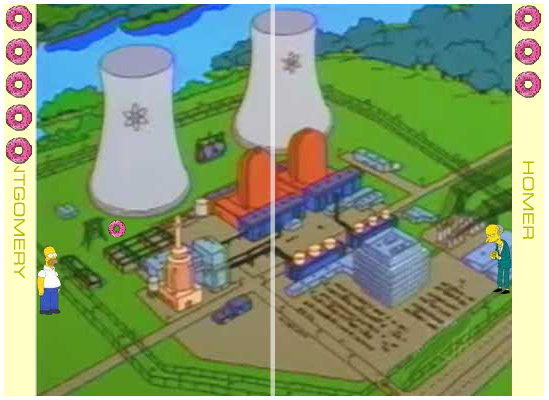 You can also fight Grimes in the office and Marge in front of the house.