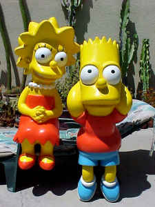 Lifesize Lisa & Bart