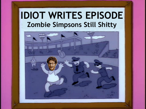 Seth Rogan Writes Zombie Simpsons