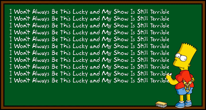 Chalkboard - Once Upon a Time in Springfield Chalkboard - Once Upon a Time in Springfield