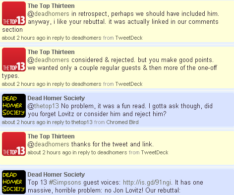 Top13 Twitter Exchange