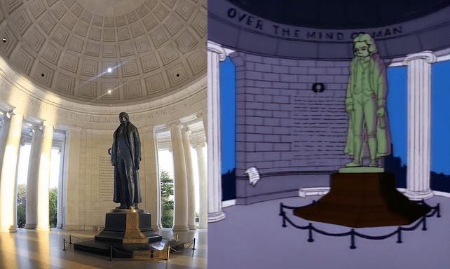 Jefferson Memorial, Deserted As Always