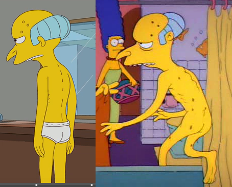 Nude Burns