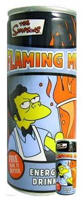 Flaming Moe Energy Drink