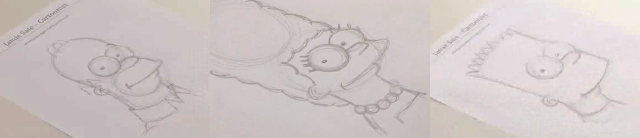 Jamie Sale Simpsons Sketches