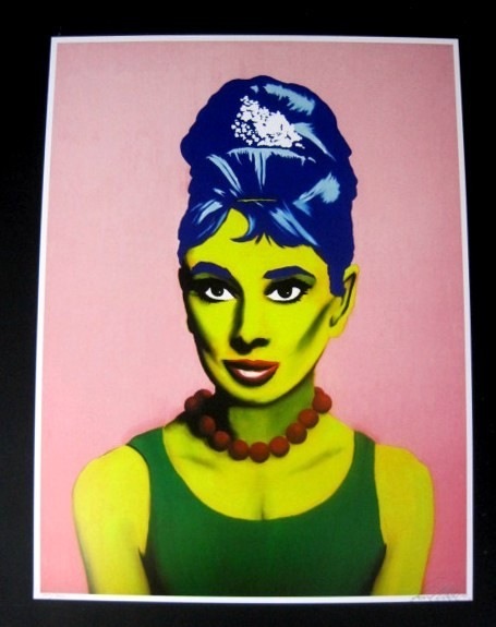 Audrey Hepburn Marge Simpson