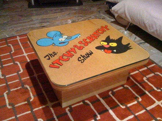 Itchy & Scratchy Coffee Table