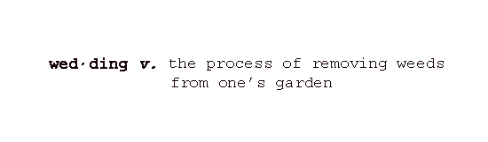 Wedding Definition