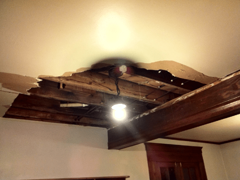 Dave's Ceiling Hole