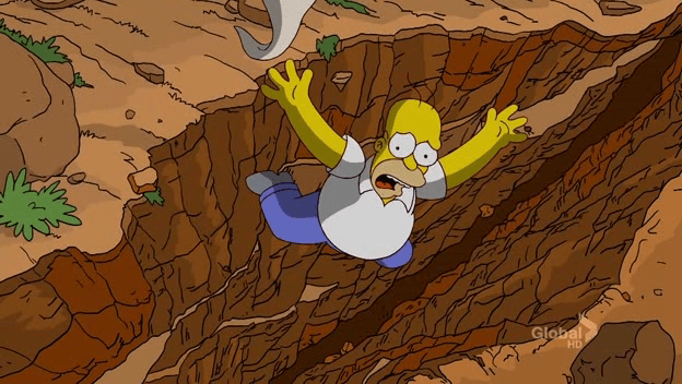 Giant Homer, Tiny Canyon