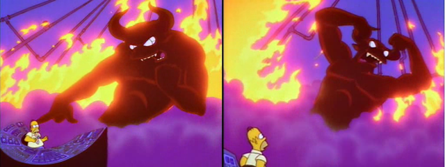 Simpsons Satan