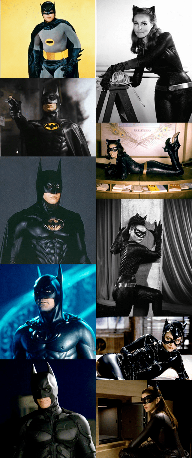 Batmen and Catwomen