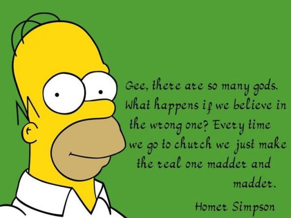 Incorrect Homer Quote