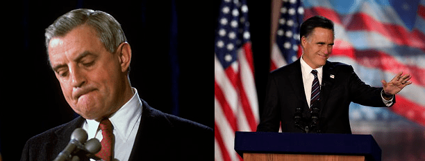 Mondale and Romney