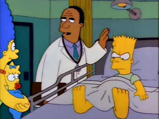 Bart Gets Hit By a Car11