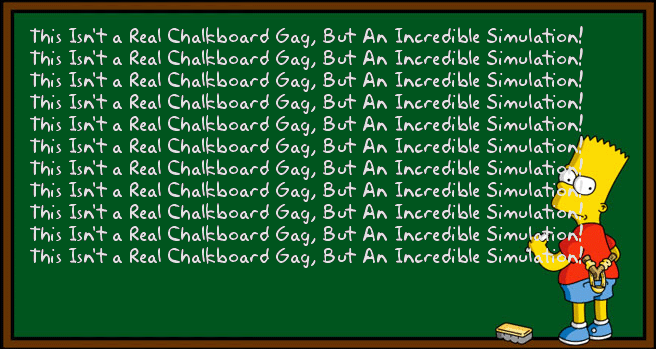 Chalkboard - The War of Art