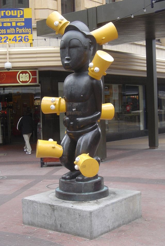 Africa Bart Statue
