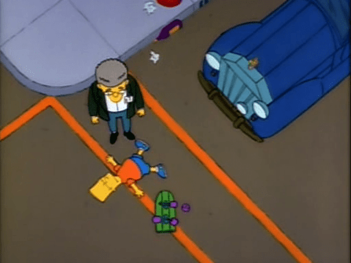 Bart Gets Hit By a Car13