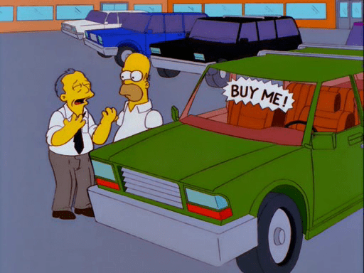 Marge Simpson in 'Screaming Yellow Honkers'10