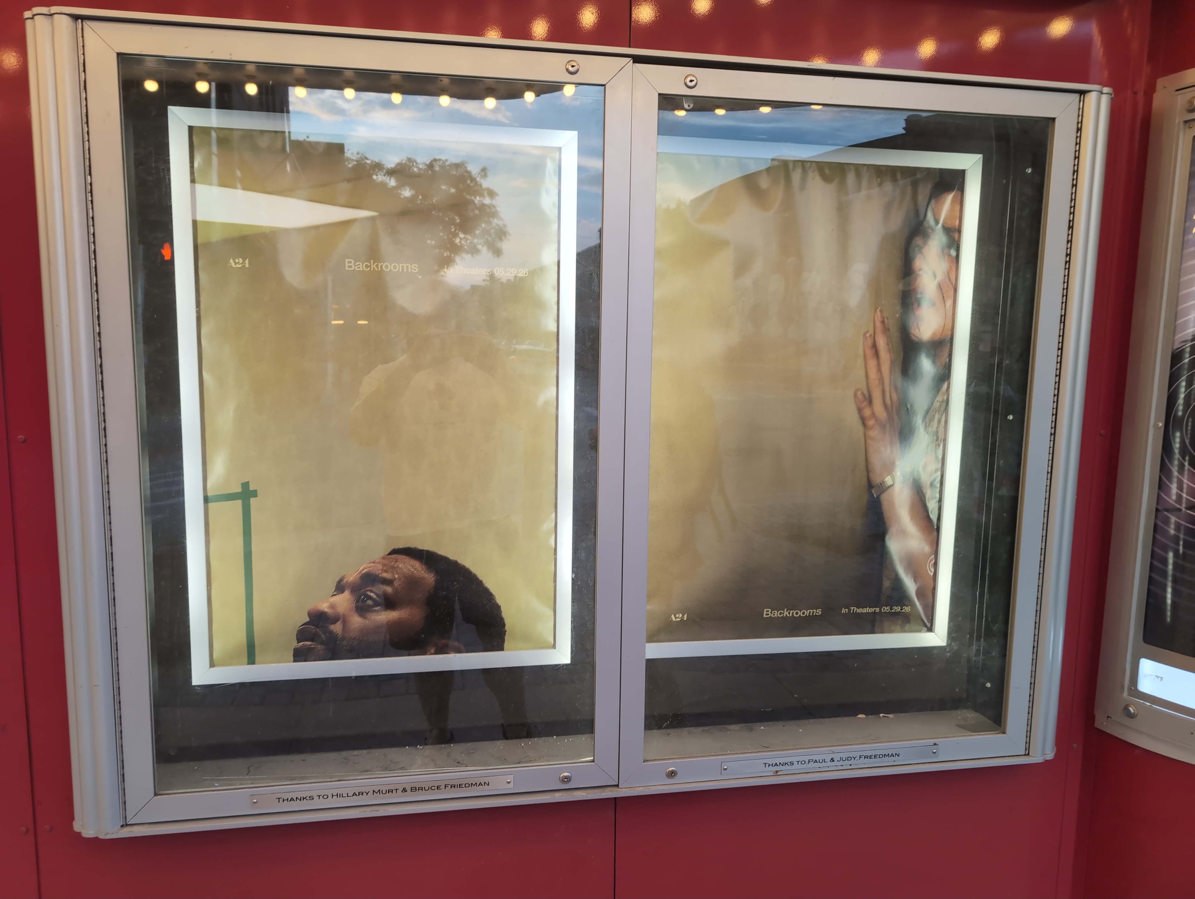 A picture of two Backrooms posters side by side, emphasizing the endlessness of it